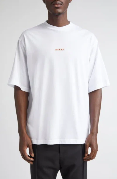 Marni Logo Tag Cotton T-shirt