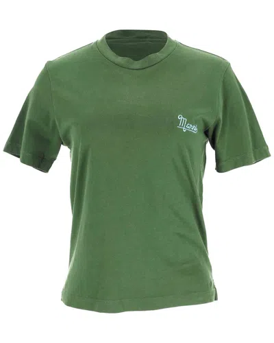 Pre-owned Marni Logo T-shirt, Size Eu 38 (authentic Pre-loved)
