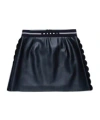 Marni Logo-waistband Skirt In Black