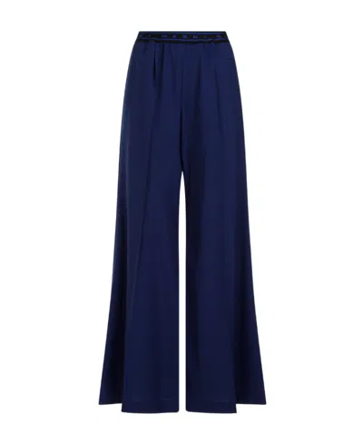 Marni Logo-waistband Wide-leg Trousers