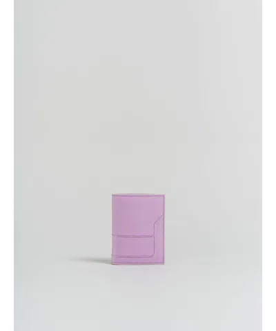 Marni Logo Wallet In Pink