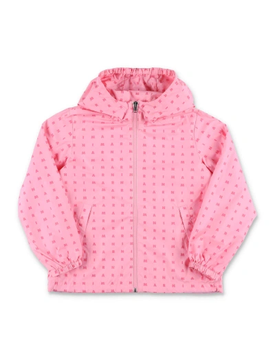 Marni Kids' Windjacket In Pink