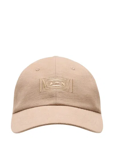 Marni Logo-embroidered Baseball Cap In Neutral