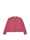 Marni 로고 자수 가디건 In Neutral