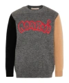 Marni Logo-embroidered Sweater In Multi