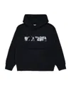 Marni 로고 프린트 프린지 후디 In Black