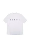 Marni Logo-print T-shirt In White