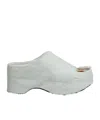 Marni Heeled Sandals  Woman Color White In Gray