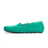 Marni Fluffy Slip-on Flat Shoes In Green