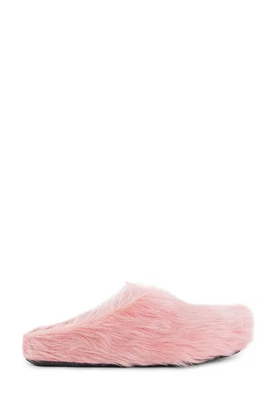 MARNI LONG-HAIR CALFSKIN FUSSBETT SABOT
