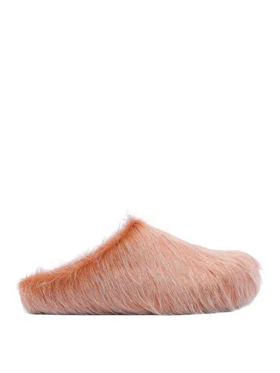 Marni Chinelas - Color Carne Y Neutral