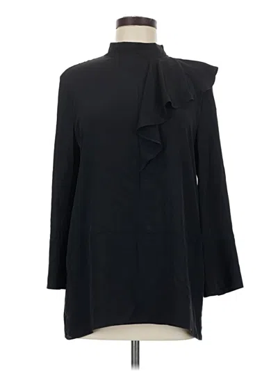 Pre-owned Marni Long Sleeve Blouse In Black