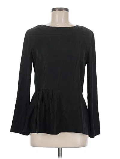 Pre-owned Marni Long Sleeve Blouse In Black