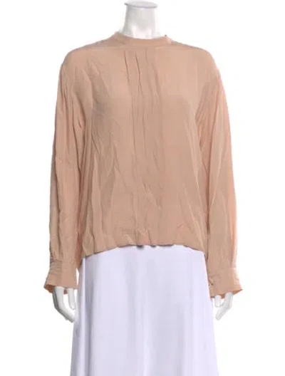 Pre-owned Marni Long Sleeve Blouse In Pink