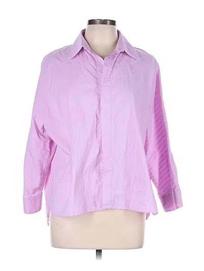 Pre-owned Marni Long Sleeve Button Down Shirt In Purple