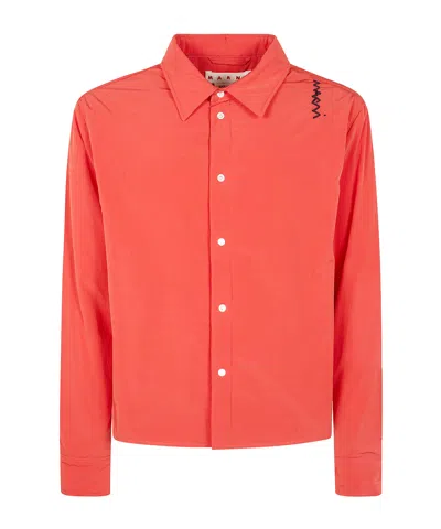 MARNI BUTTON-UP LONG-SLEEVE SHIRT
