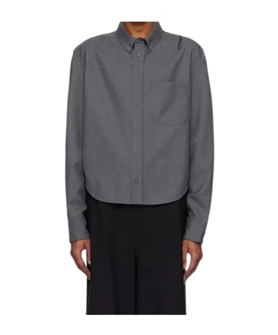 Marni Long Sleeve Shirt In Gray