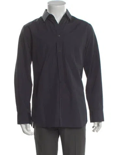 Pre-owned Marni Long Sleeve Shirt In Gray