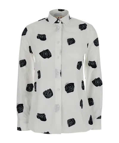 MARNI MARNI ALL-OVER FLORAL MORIFED SHIRT