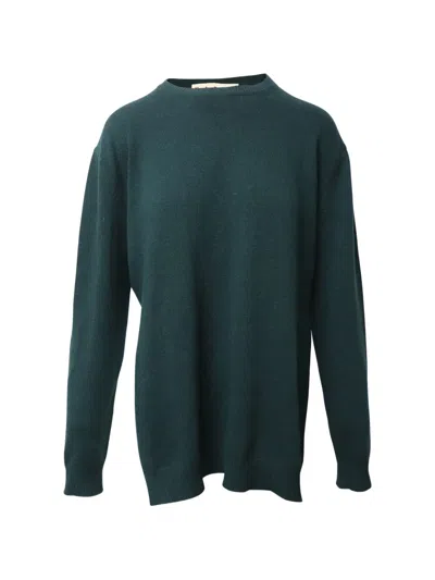 Pre-owned Marni Long-sleeve Sweater In Green