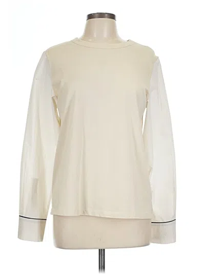 Pre-owned Marni Long Sleeve T-shirt In Tan