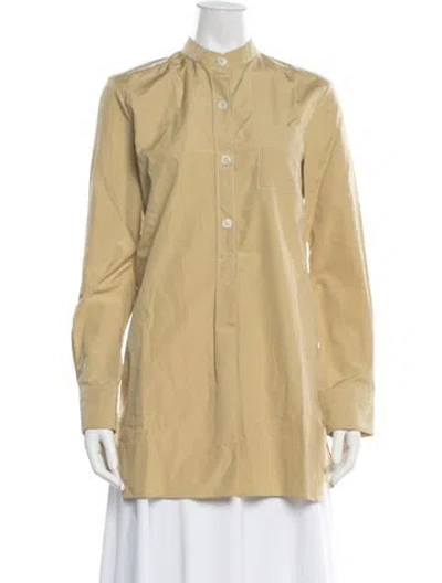 Pre-owned Marni Long Sleeve Tunic In Neutrals