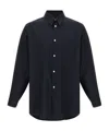 Marni Tropical Wool Shirt Button Down Collar In Multi