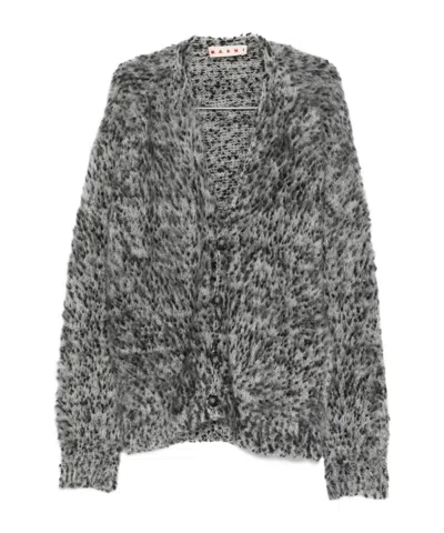 MARNI ALPACA WOOL-BLEND CARDIGAN