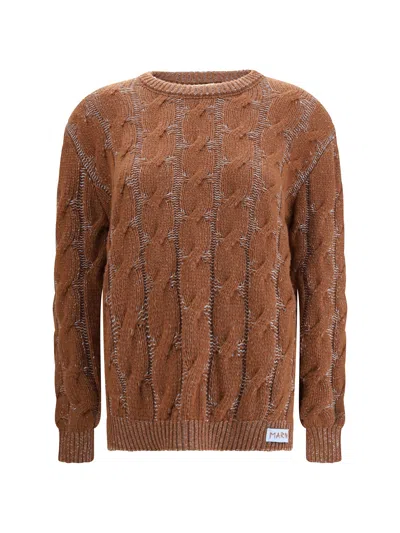 MARNI LONG-SLEEVED CREWNECK SWEATER