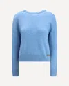 Marni Long-sleeved Crewneck Sweater In Blue