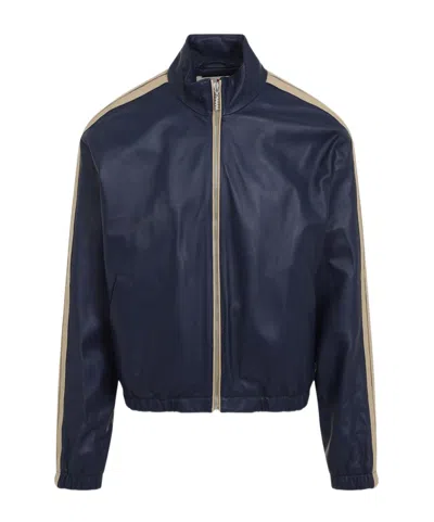MARNI STRIPE-DETAILING BOMBER JACKET