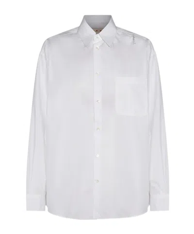 Marni White Cotton Shirt