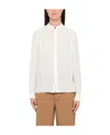 Marni Silk Chiffon Button-down Shirt In White