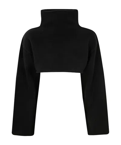 MARNI MARNI TURTLENECK CROPPED JUMPER