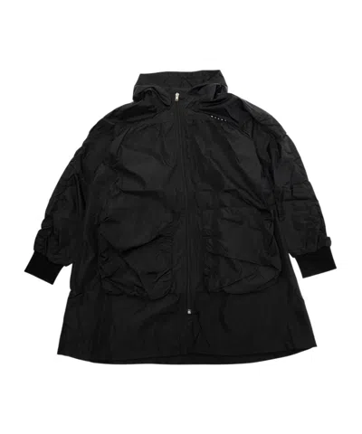 Marni Kids' Long-sleeved Windbreaker In Black