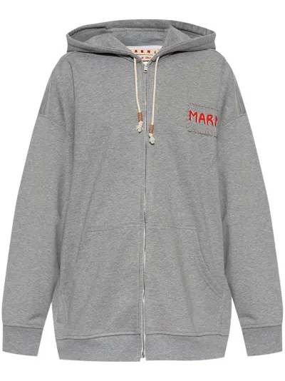 MARNI LOOPBACK HOODIE