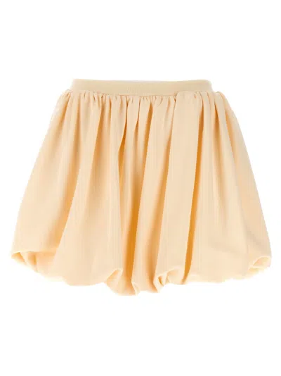 Marni 'loopback' Skirt In Orange