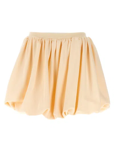 Marni Balloon Skirt In Neutrals