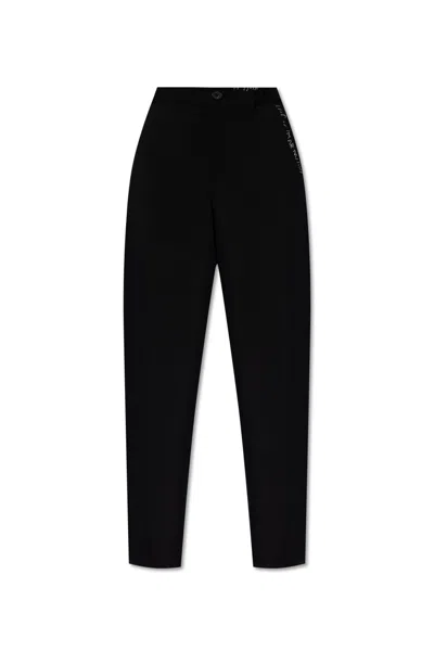 Marni Loose-fitting Trousers In Wool In Black
