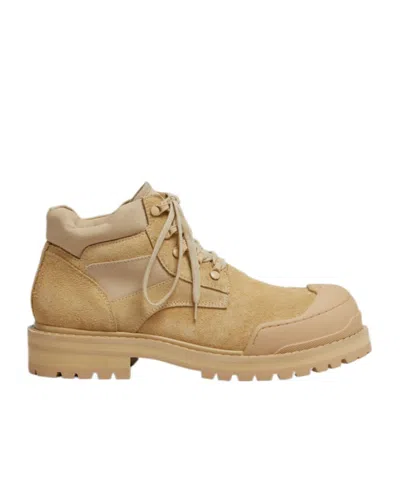 MARNI MARNI PATCHY COMBAT BOOTS
