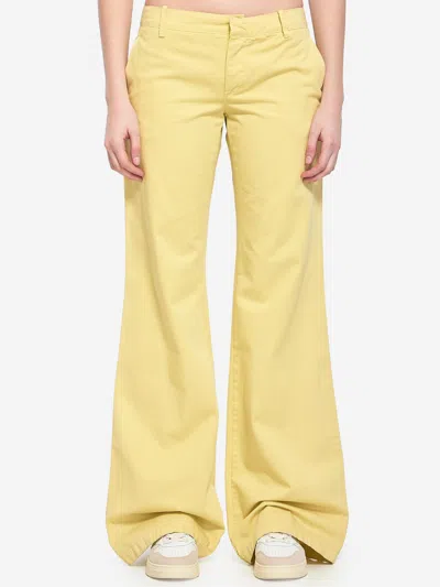 Marni Lowrise Trousers In Yellow