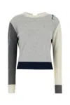 Marni Cashmere Sweater Color-block Design Open Back