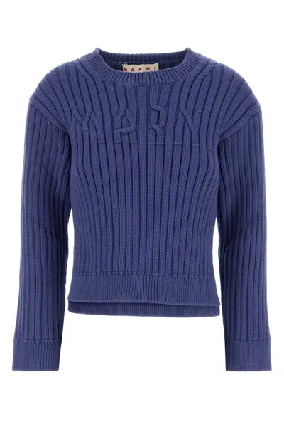 Marni Maglia Sweater In Blue