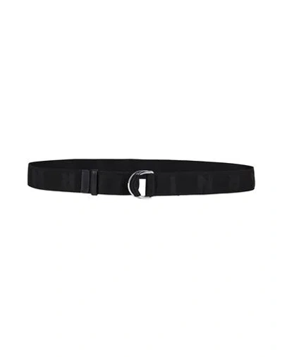 Marni Man Belt Black Size L Polyester, Steel