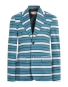 Marni Single Breasted Blazer In Blue
