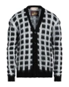 Marni Checked Mohair-blend Cardigan In Purple