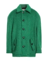 Marni Man Coat Green Size 40 Synthetic Fibers, Wool, Mohair Wool, Alpaca Wool In Green
