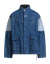 Marni Man Denim Outerwear Blue Size 40 Cotton In Blue