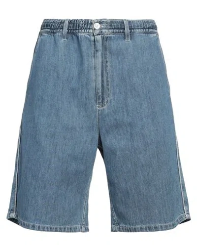 Marni Man Denim Shorts Blue Size 33 Cotton