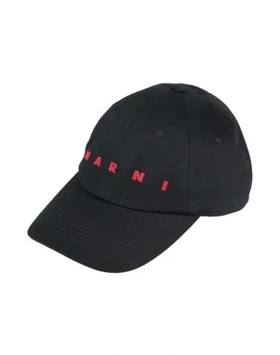 MARNI MARNI MAN HAT BLACK SIZE M COTTON